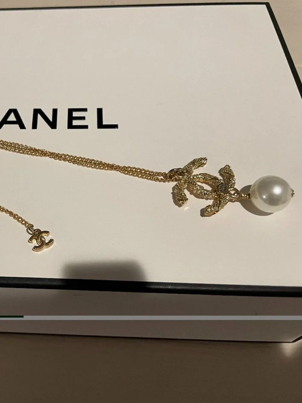 Authentic Chanel Pearl Necklace